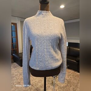 Jessica Simpson Cream Turtleneck Sweater